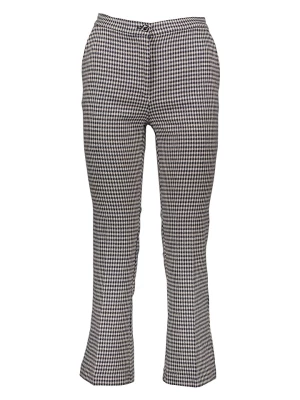 Pinko Spodnie w kolorze czarno-kremowym rozmiar: 32