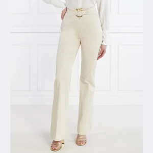 Pinko Spodnie z paskiem | flare fit | high waist