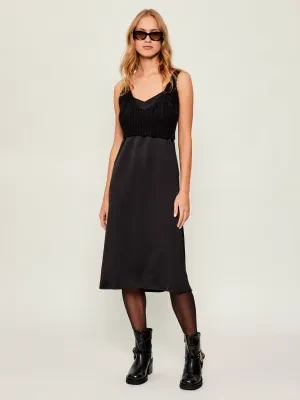 Pinko Sukienka 2w1 | z dodatkiem wełny