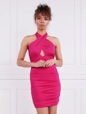 Pinko Sukienka ALLUSIVO ABITO TECNO JERSEY LU