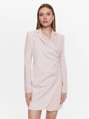Pinko Sukienka codzienna 100035 A0GI Różowy Regular Fit