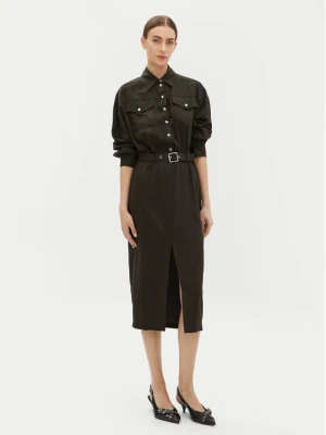 PINKO Sukienka codzienna Affettatrice 104147 Zielony Regular Fit