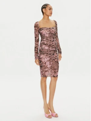 Pinko Sukienka codzienna Anfitrione 103300 A1Q2 Kolorowy Slim Fit