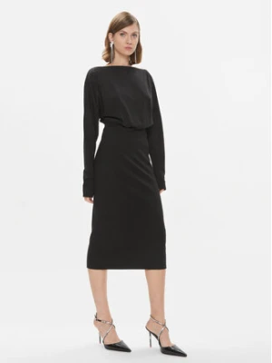 Pinko Sukienka codzienna Bolt 102291 A1CT Czarny Regular Fit