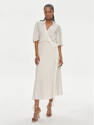 PINKO Sukienka codzienna Macbeth 103561 A1WV Beżowy Relaxed Fit