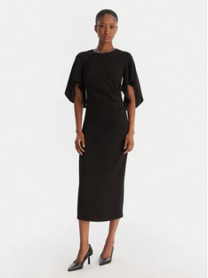 PINKO Sukienka koktajlowa Scopone Abito 105583 A2Q2 Czarny Regular Fit