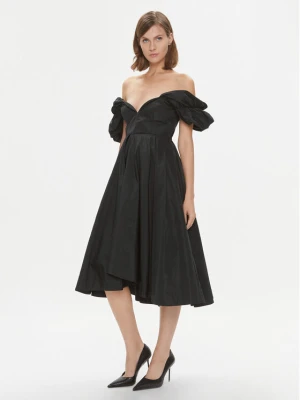 Pinko Sukienka koktajlowa Sorgente 101972 Y3LE Czarny Regular Fit