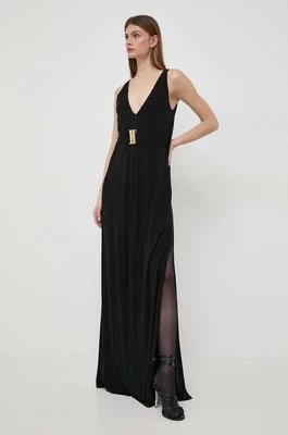 Pinko sukienka kolor czarny maxi oversize 103167.A17I