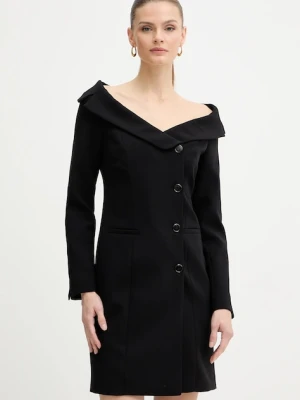 Pinko sukienka kolor czarny mini dopasowana 106139 A304