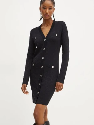Pinko sukienka kolor czarny mini prosta 103974 A21T
