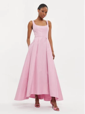 Pinko Sukienka wieczorowa Champagne 102778 Y3LE Różowy Regular Fit