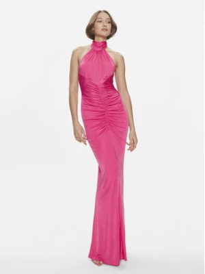 Pinko Sukienka wieczorowa Marmilla 102860 A1JS Różowy Slim Fit