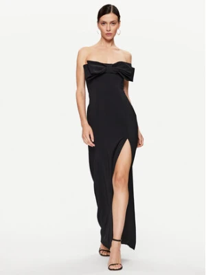 Pinko Sukienka wieczorowa Tunnel 101766 7624 Czarny Regular Fit