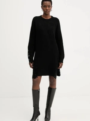 Pinko sukienka z dodatkiem wełny