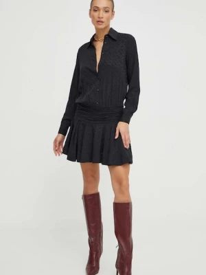 Pinko sukienka z domieszką jedwabiu