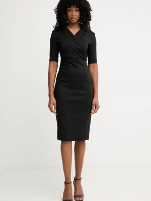 Pinko sukienka z lnem