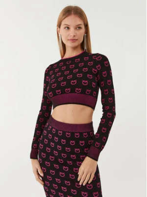 Pinko Sweter 101561 A112 Czarny Regular Fit
