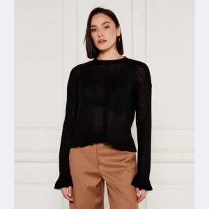 Pinko Sweter BLU DI RUSSIA | Regular Fit | z dodatkiem jedwabiu i kaszmiru