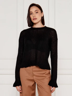 Pinko Sweter BLU DI RUSSIA | Regular Fit | z dodatkiem jedwabiu i kaszmiru