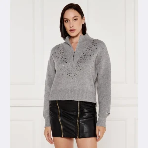 Pinko Sweter BOMBAY | Loose fit | z dodatkiem wełny i kaszmiru