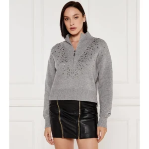 Pinko Sweter BOMBAY | Loose fit | z dodatkiem wełny i kaszmiru