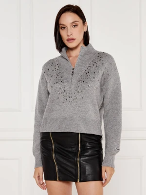 Pinko Sweter BOMBAY | Loose fit | z dodatkiem wełny i kaszmiru