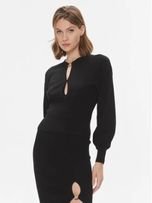 Pinko Sweter Chioccia 101848 A15S Czarny Regular Fit