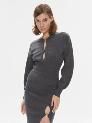 Pinko Sweter Chioccia 101848 A15S Szary Regular Fit