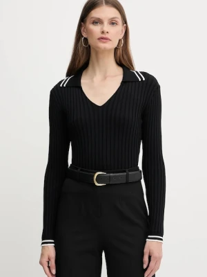 Pinko sweter damski kolor czarny lekki 105418 A2PS