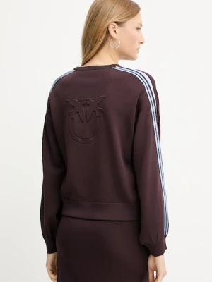 Pinko sweter damski kolor fioletowy lekki 105392 A2FQ