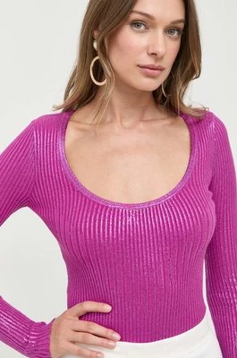 Pinko sweter damski kolor różowy lekki 102210.A1BF