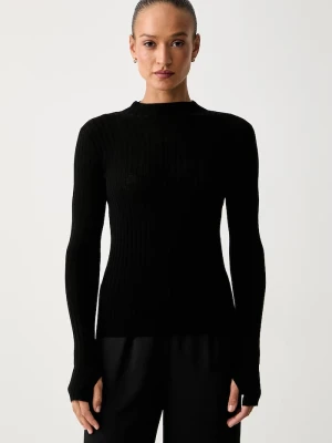 Pinko sweter damski wełniany czarny
