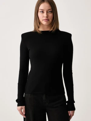 Pinko sweter damski wełniany czarny