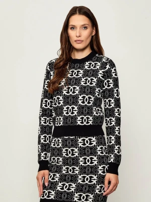 Pinko Sweter GYPSIES | Regular Fit czarny