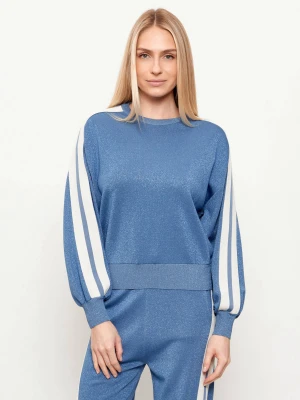 Pinko Sweter INONDAZIONE | Regular Fit niebieski