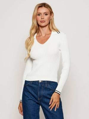 Pinko Sweter LINOSA | Slim Fit biały