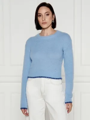 Pinko Sweter | Regular Fit | z dodatkiem wełny