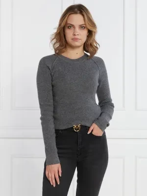 Pinko Sweter | Regular Fit | z dodatkiem wełny i kaszmiru