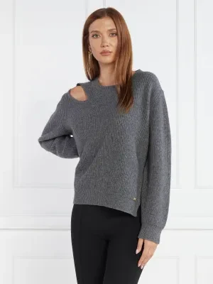 Pinko Sweter | Regular Fit | z dodatkiem wełny i kaszmiru