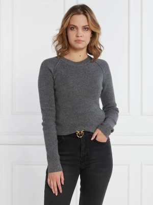 Pinko Sweter | Regular Fit | z dodatkiem wełny i kaszmiru