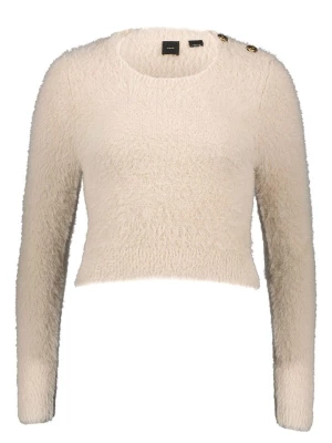 Pinko Sweter w kolorze beżowym rozmiar: XS