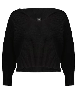 Pinko Sweter w kolorze czarnym rozmiar: L