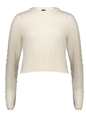 Pinko Sweter w kolorze kremowym rozmiar: L