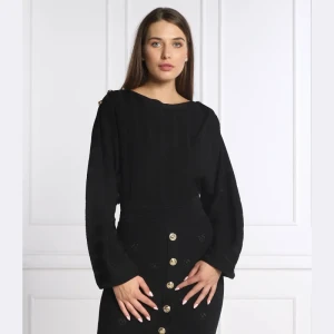 Zdjęcie produktu Pinko Sweter WINE | Cropped Fit