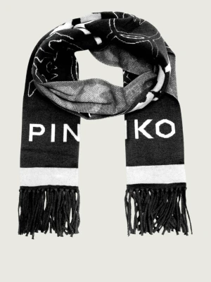 Pinko Szal | z dodatkiem wełny i kaszmiru czarny