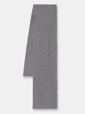 Pinko szalik z dodatkiem wełny damski kolor szary gładki 105996 A2Z4