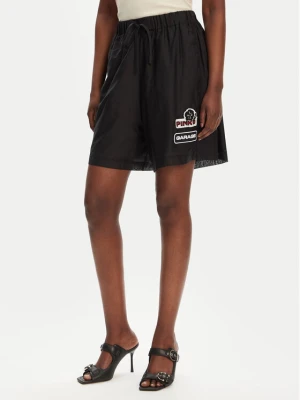 PINKO Szorty materiałowe Lewis 105243 A2M7 Czarny Regular Fit