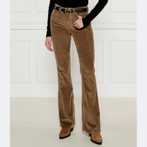 Pinko Sztruksowe spodnie | flare fit