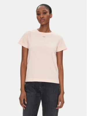 PINKO T-Shirt 100373 A228 Różowy Regular Fit