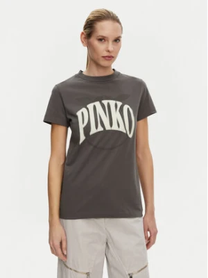 PINKO T-Shirt 101752 A2CT I63 Szary Regular Fit